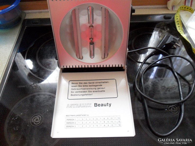 Retro astralux beauty uv and infrared healing lamp