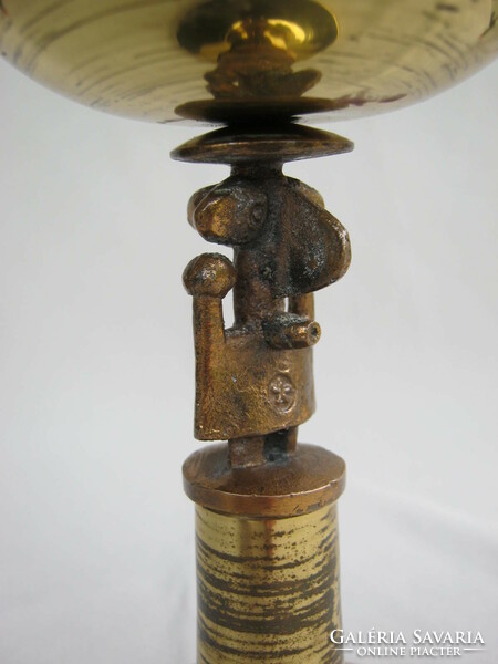 Retro ... Muharos industrial copper goblet with a base