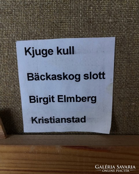 FK/224 - Birgit Elmberg – Backaskog kastély