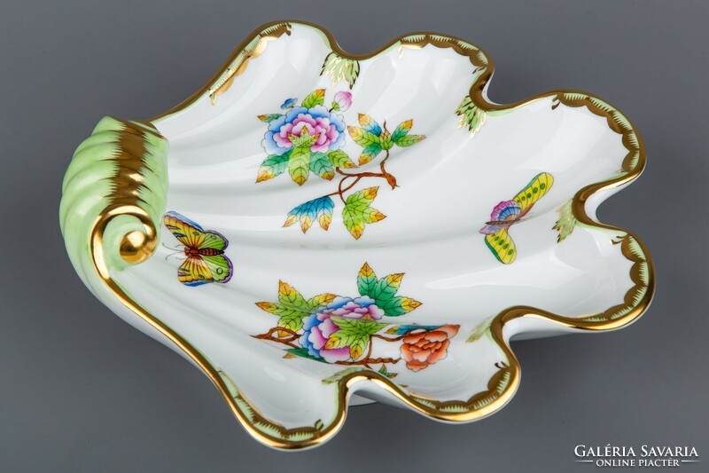 Herend Victoria Pattern Shell Shaped Table Middle # mc0851