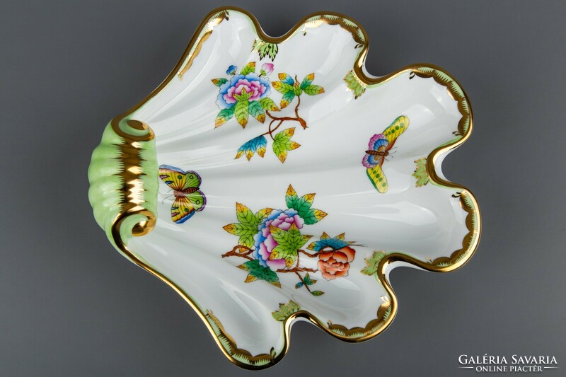 Herend Victoria Pattern Shell Shaped Table Middle # mc0851