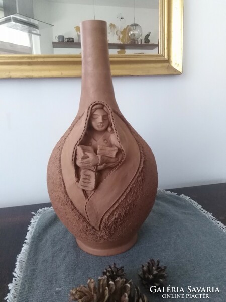 Handmade ceramics, balcony vase, bubbling, decorative ornaments