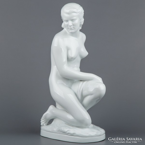 Herend large female nude figurine # mc0854