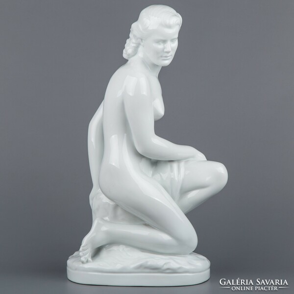 Herend large female nude figurine # mc0854