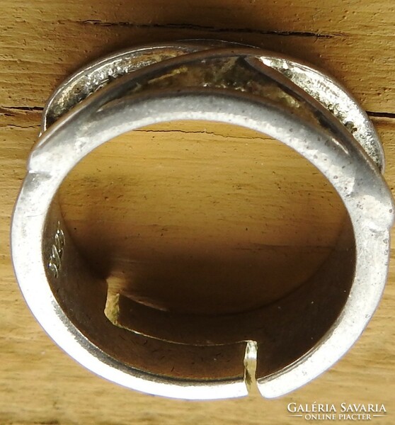 Old silver ring - adjustable