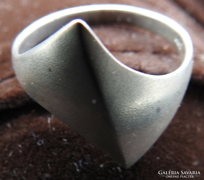 Régi ezüst iparművészeti gyűrű