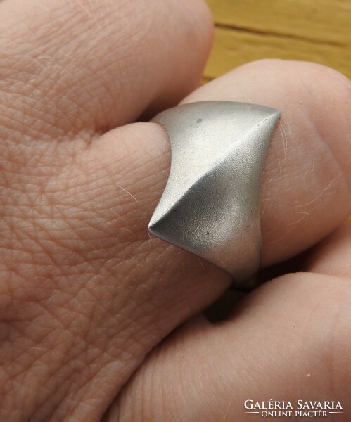 Old silver craft ring