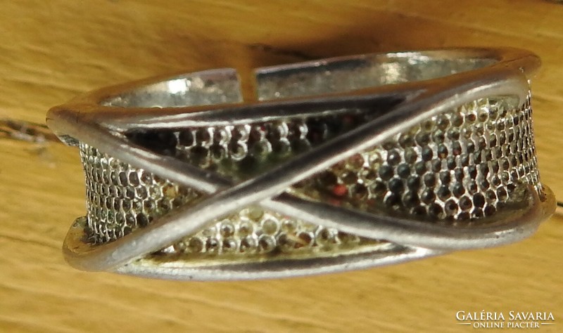 Régi ezüst gyűrű - állítható