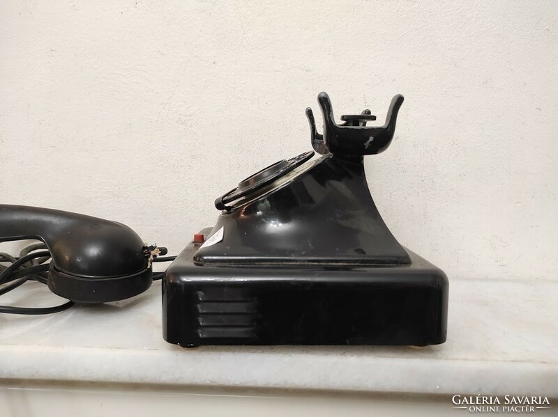 Antique telephone desktop dial telephone 1930s 709 5529