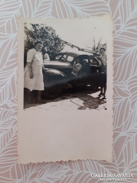Old car photo vintage photo
