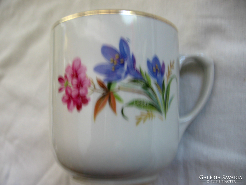 Antique violet, gentian mothers day mug ms czechoslovakia