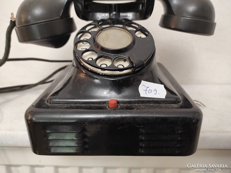 Antik telefon asztali tárcsás telefon 1930-as évek 709 5529