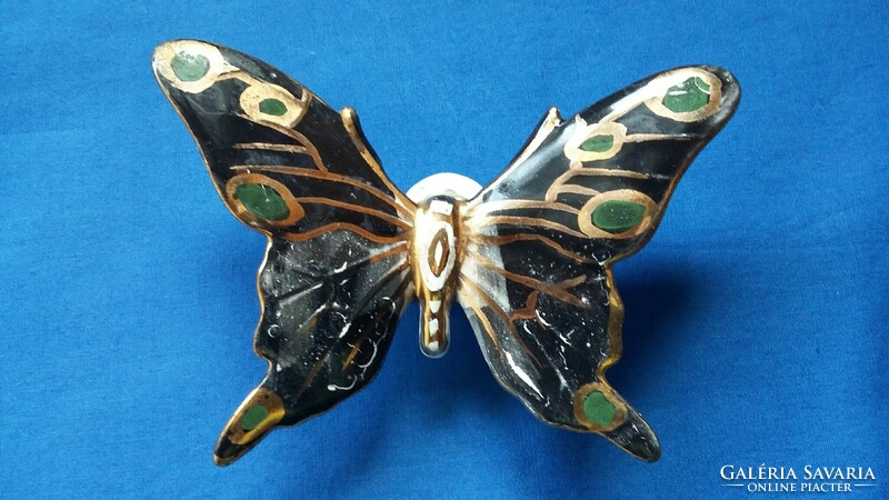 Rarity: porcelain butterfly - tapolca - hungary s & m