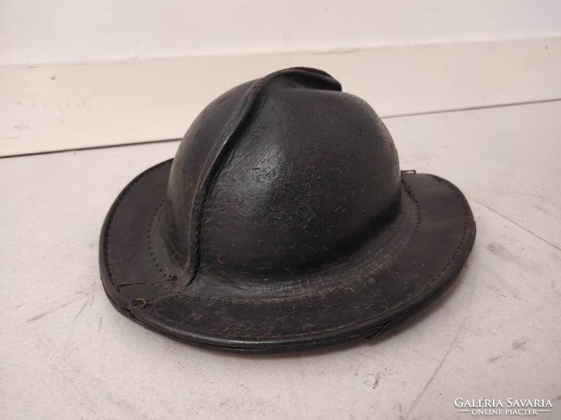 Antique miner helmet kobak leather 425 5585