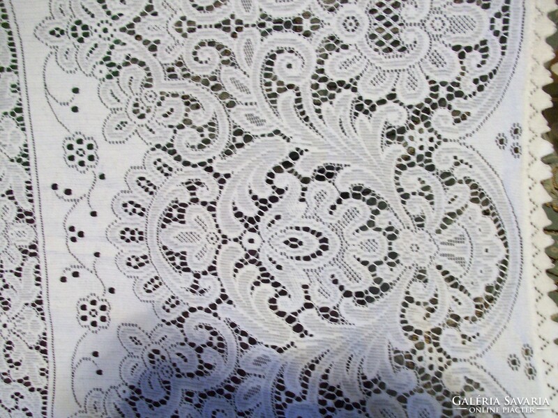 Beautiful lace tablecloth