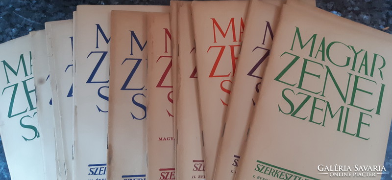 Hungarian music review between 1941 and 1944 18 pieces