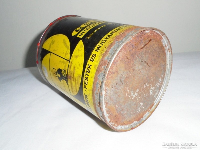 Retro paint box - celloxin nitrosomel nitrolak - budalak manufacturer - from 1960-1970
