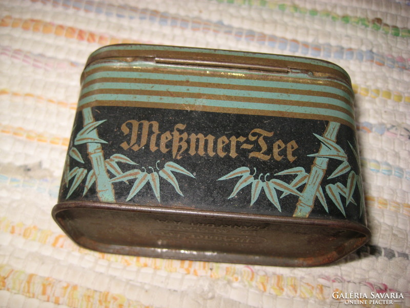 Messner tea, 1852-1952 anniversary edition metal box