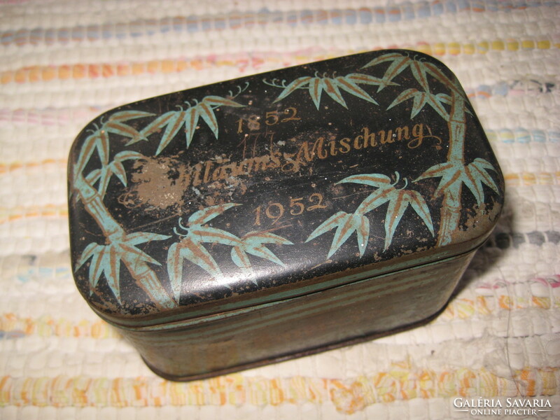 Messner tea, 1852-1952 anniversary edition metal box