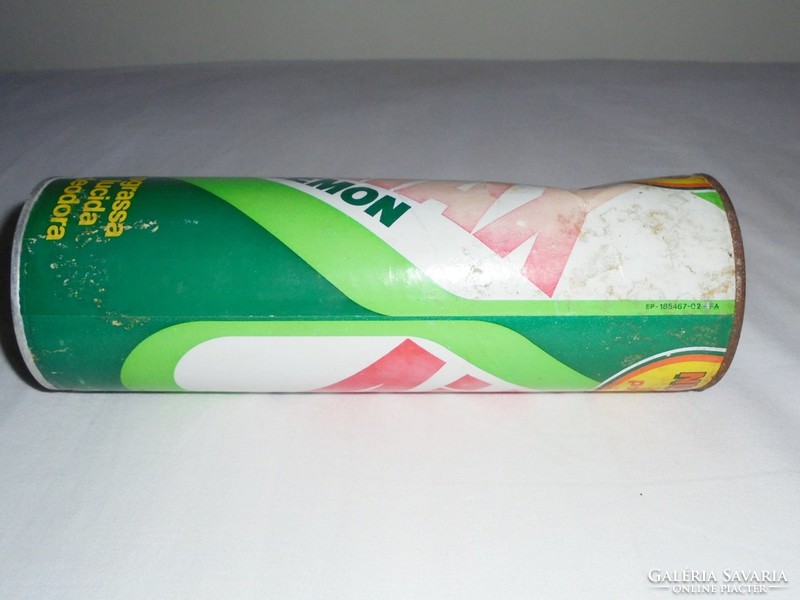 Retro household abrasive, detergent box - ajax lemon - from the 1980s