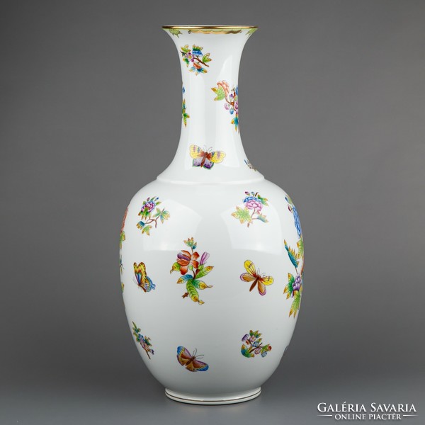 Herend Victoria Pattern Large Vase ii. # Mc1046