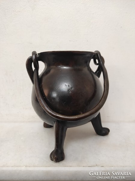 Antique pharmacy pot tripod bronze medicine maker pharmacy doctor 410 5578