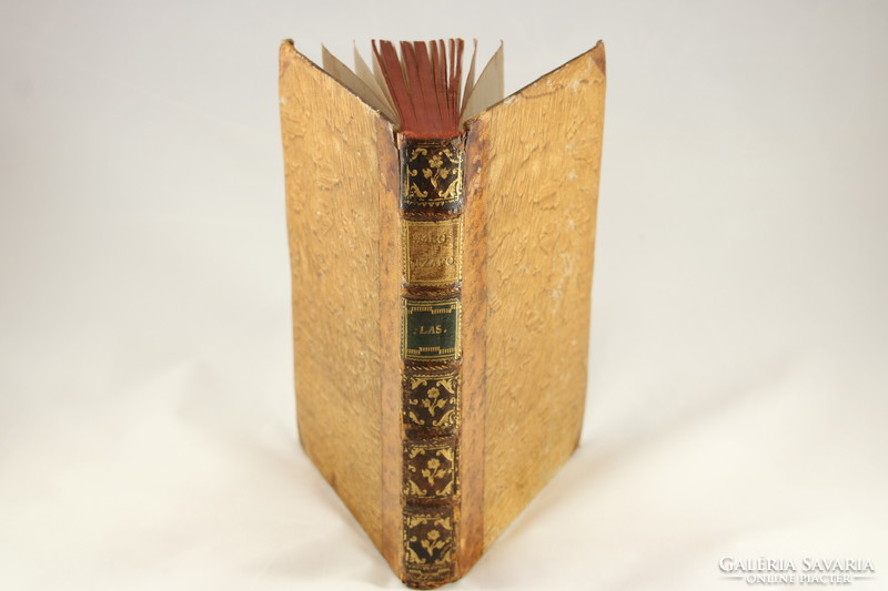 1795 Dominican book of Pest in Sathhmar in baroque half-leather binding