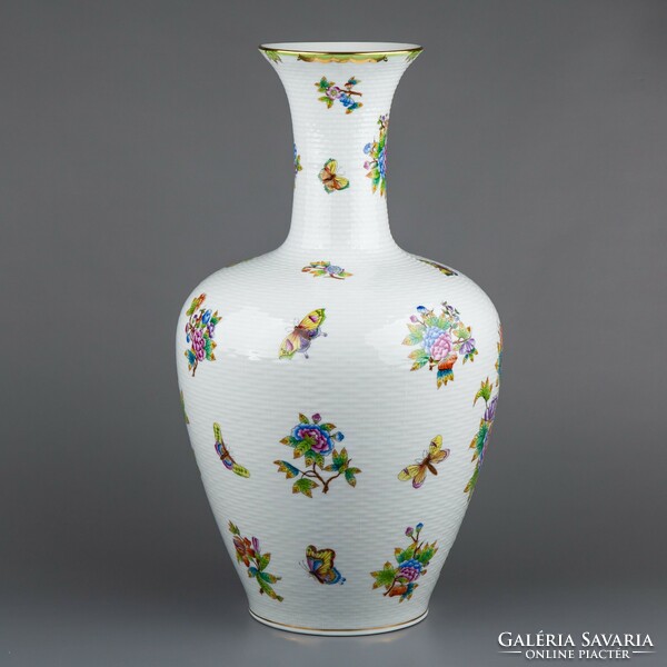 Herend Victoria Pattern Large Vase # mc1051