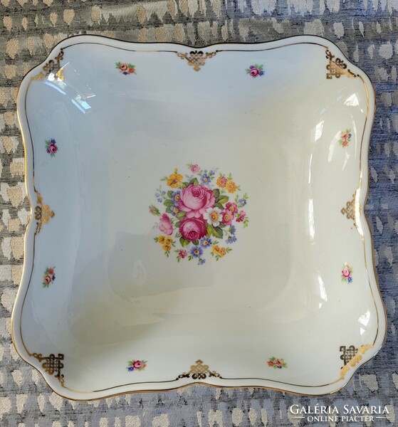 Czechoslovak h & c rectangular porcelain tableware