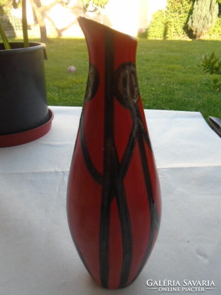 Bod Éva iparművészeti kerámia váza nonfiguratív váza