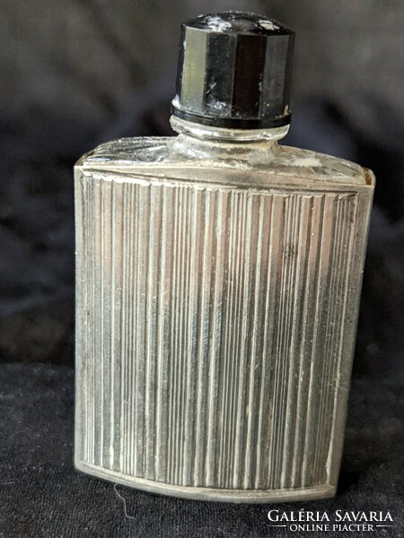 Silver antique perfume bottle