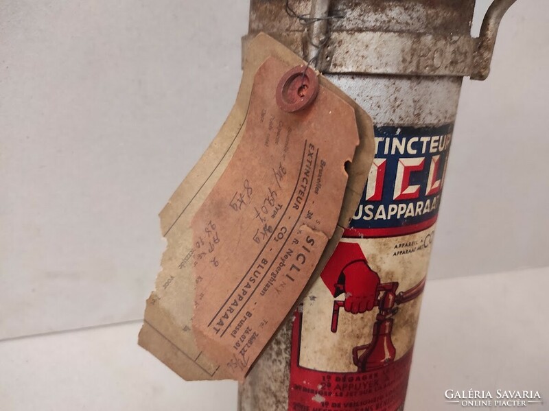 Antique fire extinguisher for wall mounting 434 5592