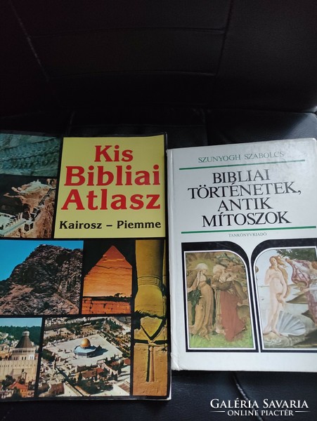 Kis Biblia Atlasz -Bibliai történetek mítoszok  a 2 együtt.