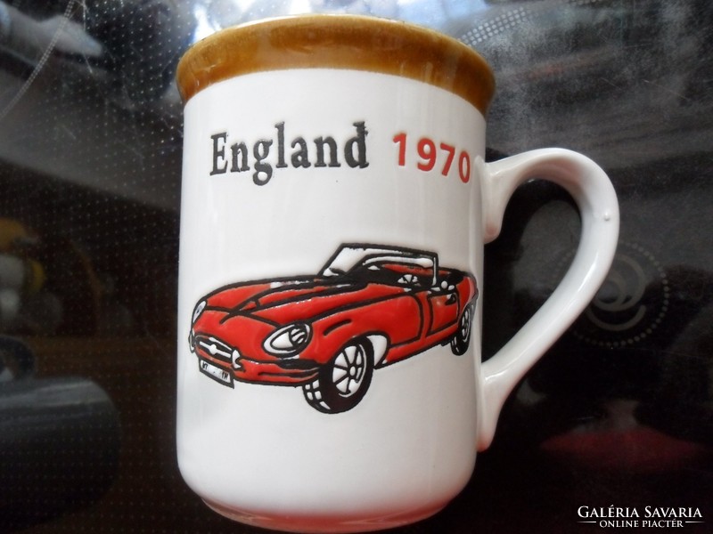 Oldtimer car and motorcycle mugs