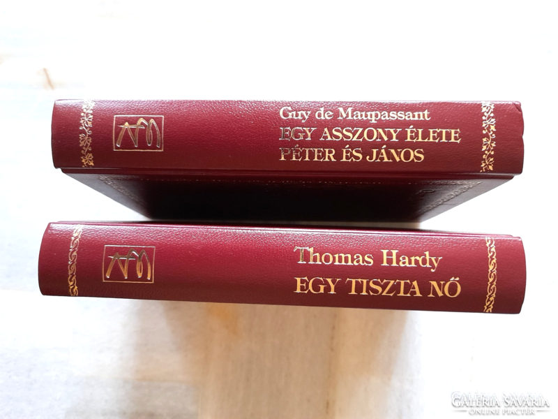 Guy de Maupassant: Egy asszony élete,  Thomas Hardy: Egy tiszta nő
