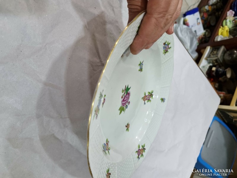 Herendi porcelán tányér