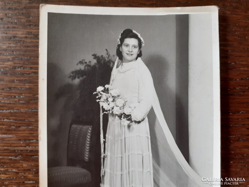 Old wedding photo bride photo