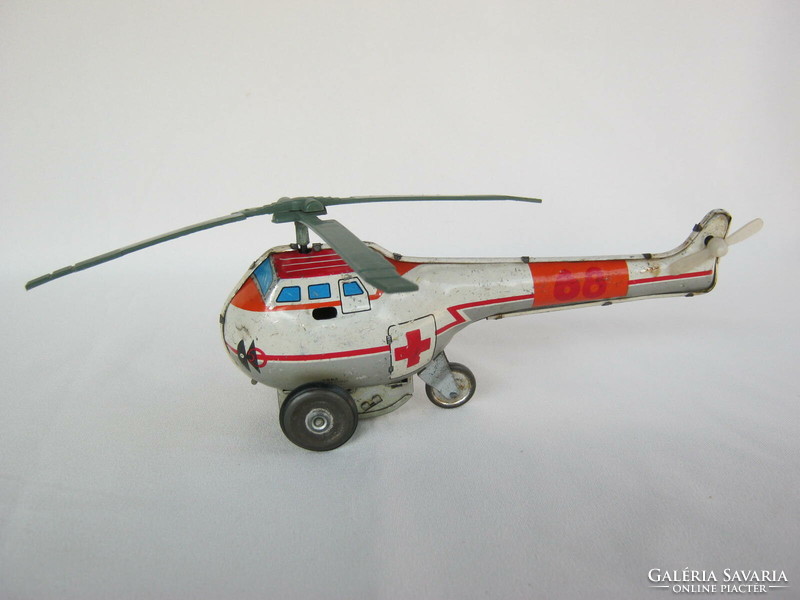 Lemezjáték helikopter mentőhelikopter