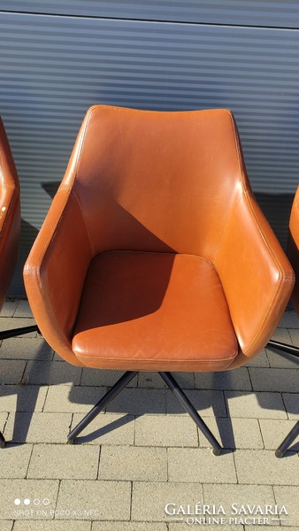MOST FÉLÁR ALATT!! Skandináv design ACTONA NORA CORSICA  forgó fotel szék 4 darab DÁNIA