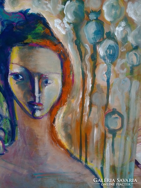 Vision, painting by Eva Darmo