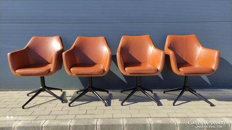 Now half price!! Scandinavian design actona nora corsica swivel armchair chair 4 pieces Denmark