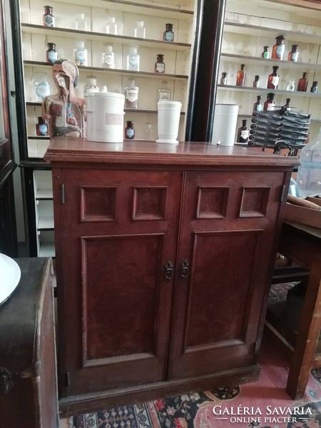 Writing secretary, writing chest of drawers, early 20th century, original hardwood furniture, multi-drawer cabinet