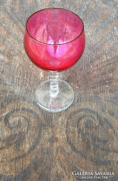 Glass of liqueur