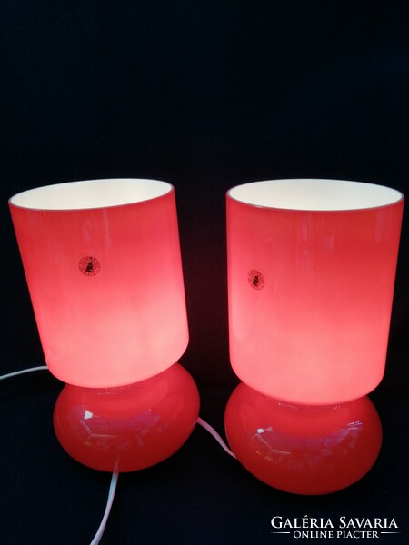 2 pcs Scandinavian style table or bedside lamps in pairs