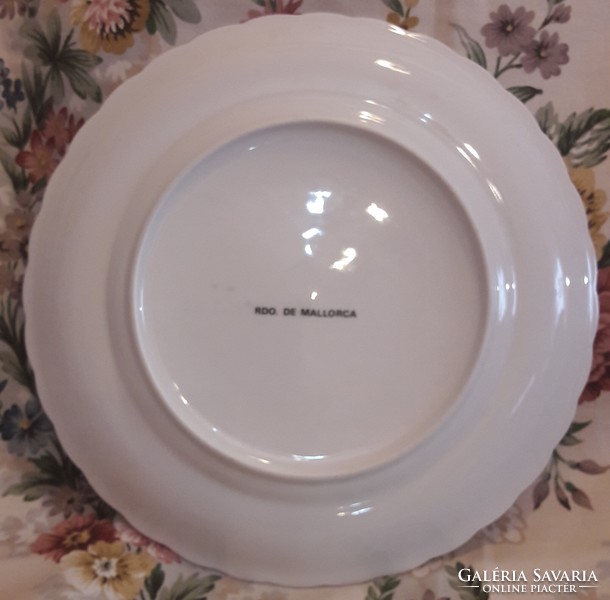 Madaras porcelán tányér (L2422)