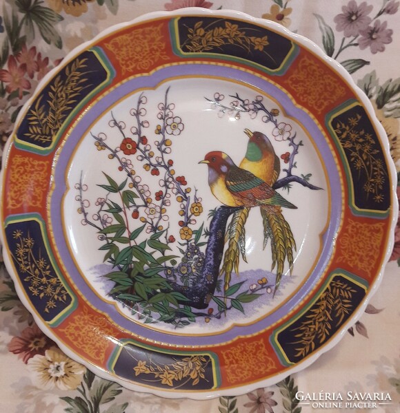 Madaras porcelán tányér (L2422)