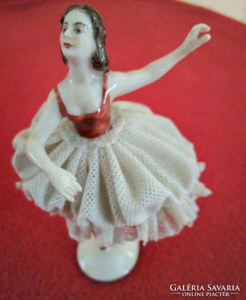 Ballerina in Volkstedt lace dress for sale