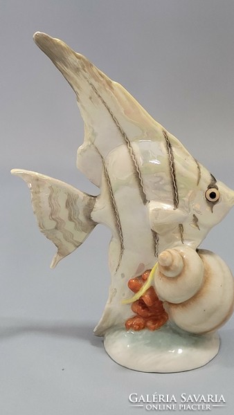 Drasche fish porcelain figurine 