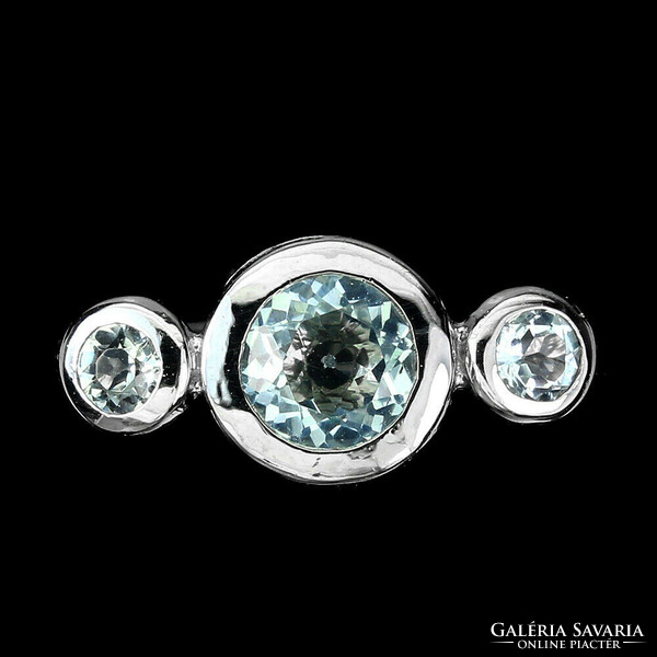 59 And real blue topaz 925 silver ring