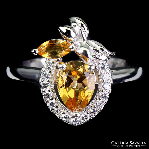 57 I use citrine 925 silver ring